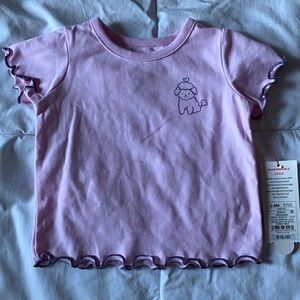 Cat & Jack 3-6 month Pink Tee